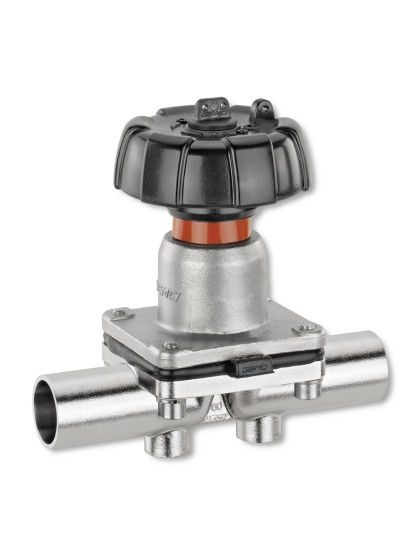 MANUALLY OPERATED DIAPHRAGM VALVE